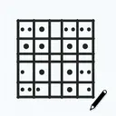 Create an image of a 2x3 evenly spaced grid on a white plane. The grid should be colored black with each point representing a dot. For emphasis, depict some squares that use the dots as vertices. Make sure to include diagonal squares to represent possible solutions for the question. The image should have no text included.