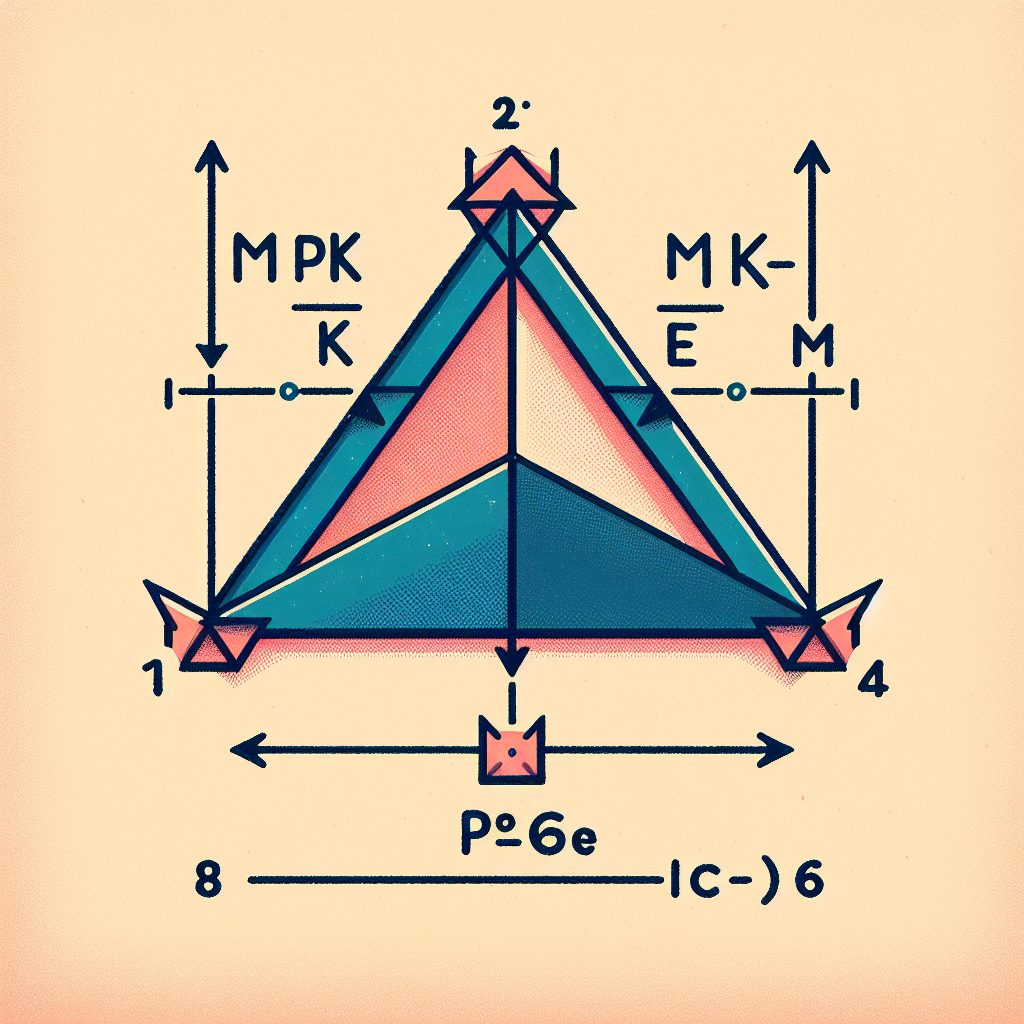 Create an illustrative image to accompany a geometry problem. The image should feature a rhombus named MPKN, with one of its angles at point K being obtuse. The rhombus's diagonals intersect each other at point E, forming two triangles, PKE and PMN. One of the angles of triangle PKE is 16 degrees. The image should not contain any text. Emphasize the labeled points and the mentioned angle to help visualize the problem.