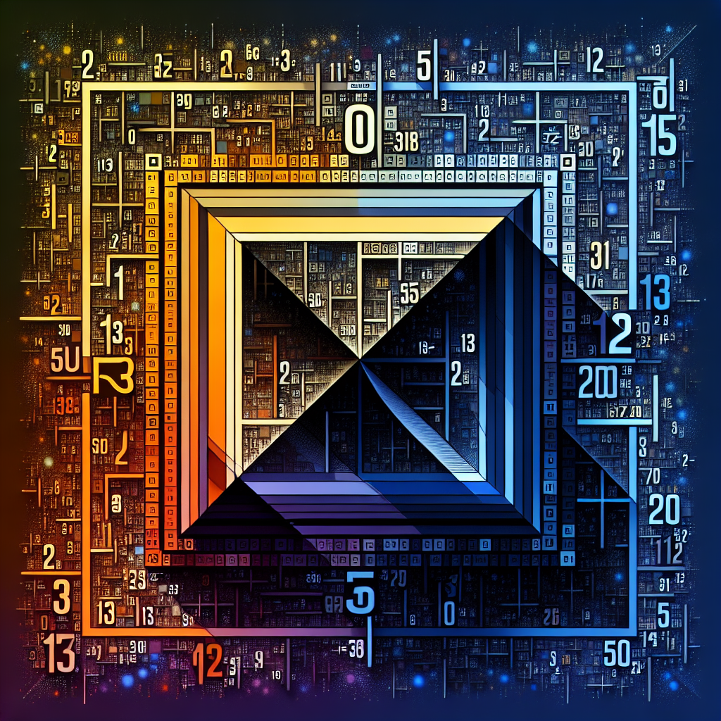 Create an image embodying the concept of a complex mathematical problem. Depict this image without any text, instead representing it through symbolic forms. Imagine a large square in the center of the image, representing a square number. From this square, visualize smaller shadows or figures being subtracted, equaling to 13 times of a single figure, thus illustrating the multiplication aspect. The remaining part of the square represents the number 30. Introduce soothing colors to make the image appealing while maintaining the complex essence of the problem.